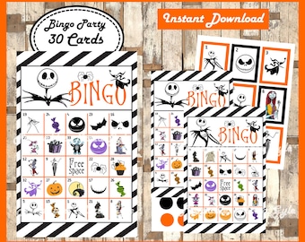 Jack and bingo Etsy photo about Pokeno Cards Printable called Jack and bingo Etsy